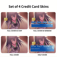 Load image into Gallery viewer, Busujima Saeko Credit Card Skins (4-in-1 Pack)