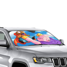 Load image into Gallery viewer, Buu Kills Babidi Car Sunshade