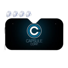 Load image into Gallery viewer, Capsule Corporation Car Sunshade