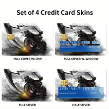 Load image into Gallery viewer, Celty Armed Credit Card Skins (4-in-1 Pack)