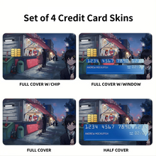 Load image into Gallery viewer, Chainsaw Man Credit Card Skins (4-in-1 Pack)