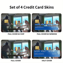 Load image into Gallery viewer, Chainsaw Man Credit Card Skins (4-in-1 Pack)