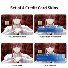 Load image into Gallery viewer, Chainsaw Man Credit Card Skins (4-in-1 Pack)