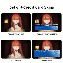 Load image into Gallery viewer, Chainsaw Man Credit Card Skins (4-in-1 Pack)