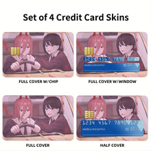 Load image into Gallery viewer, Chainsaw Man Credit Card Skins (4-in-1 Pack)