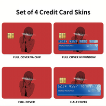 Load image into Gallery viewer, Chainsaw Man Credit Card Skins (4-in-1 Pack)