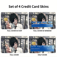 Load image into Gallery viewer, Chainsaw Man Credit Card Skins (4-in-1 Pack)