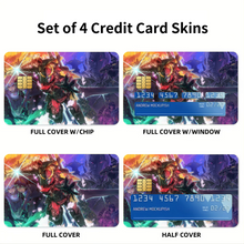 Load image into Gallery viewer, Charge to Victory Credit Card Skins (4-in-1 Pack)
