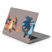 Load image into Gallery viewer, Charizard and Mega Charizard  Macbook Skin