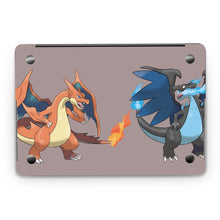 Load image into Gallery viewer, Charizard and Mega Charizard  Macbook Skin