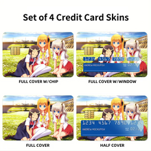 Load image into Gallery viewer, Charlotte (Anime) Main Girls Credit Card Skins (4-in-1 Pack)