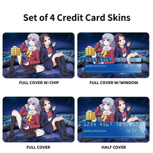 Load image into Gallery viewer, Charlotte (Anime) Main Girls Credit Card Skins (4-in-1 Pack)