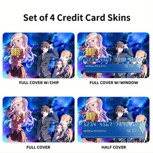 Load image into Gallery viewer, Charlotte Nao Tomori, Ayumi Otosaka Credit Card Skins (4-in-1 Pack)