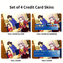 Load image into Gallery viewer, Charlotte Nao Tomori, Ayumi Otosaka Credit Card Skins (4-in-1 Pack)