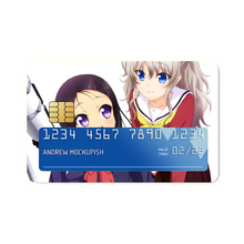 Load image into Gallery viewer, Charlotte Nao Tomori, Ayumi Otosaka Credit Card Skins (4-in-1 Pack)