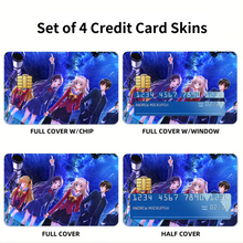 Load image into Gallery viewer, Charlotte Nao Tomori, Ayumi Otosaka, Joujirou Takajou Credit Card Skins (4-in-1 Pack)