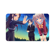 Load image into Gallery viewer, Charlotte Nao Tomori, Ayumi Otosaka, Joujirou Takajou Credit Card Skins (4-in-1 Pack)