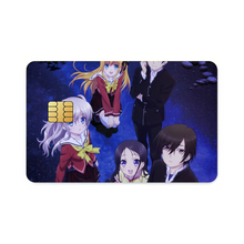 Load image into Gallery viewer, Charlotte Nao Tomori, Ayumi Otosaka, Joujirou Takajou, Yusa Kurobane Credit Card Skins (4-in-1 Pack)