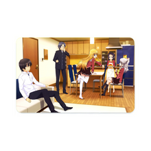 Load image into Gallery viewer, Charlotte Nao Tomori, Ayumi Otosaka, Joujirou Takajou, Yusa Kurobane Credit Card Skins (4-in-1 Pack)