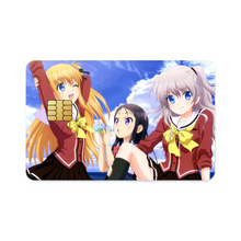 Load image into Gallery viewer, Charlotte Nao Tomori, Ayumi Otosaka, Yusa Kurobane Credit Card Skins (4-in-1 Pack)