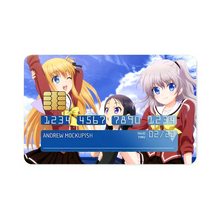 Load image into Gallery viewer, Charlotte Nao Tomori, Ayumi Otosaka, Yusa Kurobane Credit Card Skins (4-in-1 Pack)