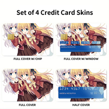 Load image into Gallery viewer, Charlotte Nao Tomori Credit Card Skins (4-in-1 Pack)