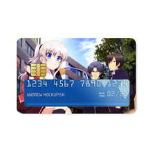 Load image into Gallery viewer, Charlotte Nao Tomori, Joujirou Takajou Credit Card Skins (4-in-1 Pack)