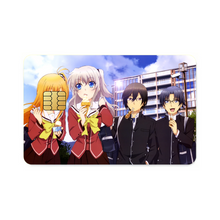 Load image into Gallery viewer, Charlotte Nao Tomori, Joujirou Takajou, Yusa Kurobane Credit Card Skins (4-in-1 Pack)