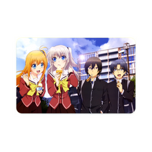Load image into Gallery viewer, Charlotte Nao Tomori, Joujirou Takajou, Yusa Kurobane Credit Card Skins (4-in-1 Pack)