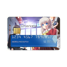 Load image into Gallery viewer, Charlotte Nao Tomori, Joujirou Takajou, Yusa Kurobane Credit Card Skins (4-in-1 Pack)