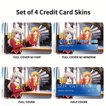 Load image into Gallery viewer, Charlotte Nao Tomori, Yusa Kurobane Credit Card Skins (4-in-1 Pack)