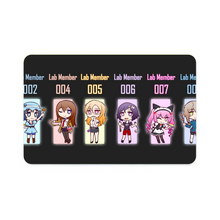 Load image into Gallery viewer, Chibi Lab Members Credit Card Skins (4-in-1 Pack)