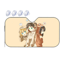 Load image into Gallery viewer, Chibi team Car Sunshade
