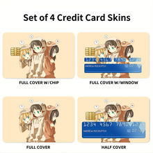 Load image into Gallery viewer, Chibi team Credit Card Skins (4-in-1 Pack)