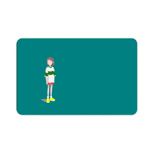 Load image into Gallery viewer, Chihiro Ogino Credit Card Skins (4-in-1 Pack)