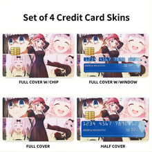 Load image into Gallery viewer, Chika collage Credit Card Skins (4-in-1 Pack)