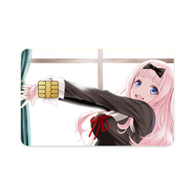 Load image into Gallery viewer, Chika Fujiwara Credit Card Skins (4-in-1 Pack)