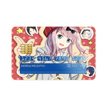 Load image into Gallery viewer, Chika Fujiwara Credit Card Skins (4-in-1 Pack)