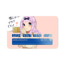 Load image into Gallery viewer, Chika Fujiwara Credit Card Skins (4-in-1 Pack)