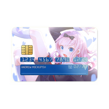 Load image into Gallery viewer, Chika Fujiwara Credit Card Skins (4-in-1 Pack)
