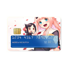 Load image into Gallery viewer, Chika Fujiwara Credit Card Skins (4-in-1 Pack)