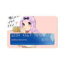 Load image into Gallery viewer, Chika Fujiwara Credit Card Skins (4-in-1 Pack)