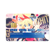 Load image into Gallery viewer, Chitoge Kirisaki Credit Card Skins (4-in-1 Pack)