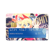 Load image into Gallery viewer, Chitoge Kirisaki Credit Card Skins (4-in-1 Pack)