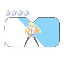 Load image into Gallery viewer, Chitoge Nisekoi Minimalist  Car Sunshade