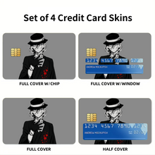 Load image into Gallery viewer, Chuuya Nakahara - Bungou Stray Dogs Credit Card Skins (4-in-1 Pack)