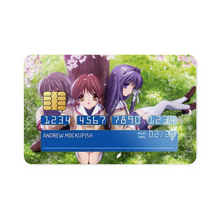 Load image into Gallery viewer, Clannad Nagisa Furukawa, Kyou Fujibayashi, Fuuko Ibuki Credit Card Skins (4-in-1 Pack)
