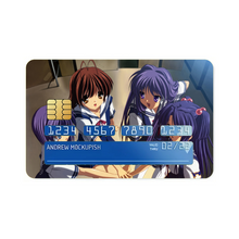 Load image into Gallery viewer, Clannad Nagisa Furukawa, Kyou Fujibayashi, Kotomi Ichinose, Ryou Fujibayashi Credit Card Skins (4-in-1 Pack)