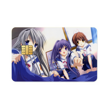 Load image into Gallery viewer, Clannad Nagisa Furukawa, Tomoyo Sakagami, Kyou Fujibayashi Credit Card Skins (4-in-1 Pack)
