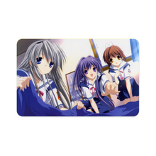 Load image into Gallery viewer, Clannad Nagisa Furukawa, Tomoyo Sakagami, Kyou Fujibayashi Credit Card Skins (4-in-1 Pack)